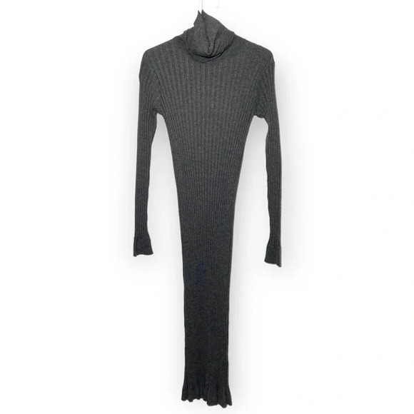 New BIRGITTE HERSKIND Iman Dress - Dark Grey  Size L - Picture 4 of 9